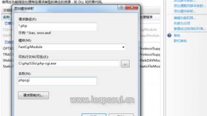 如何在Windows7 IIS7上以FastCgi方式配置PHP5.3?